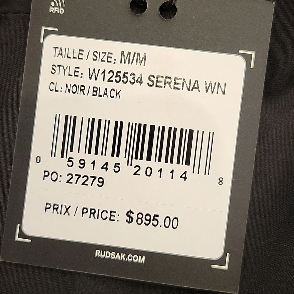NWT Rudsak Black Serena Puffer Jacket Size M - Picture 8 of 11